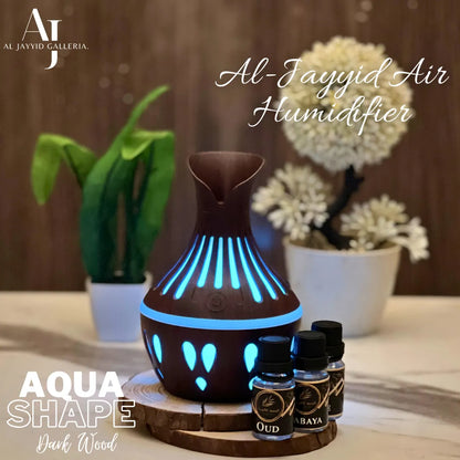 Aqua Shape Air Humidifier with 3 free fragrances| Oud, Sabaya, Desire.