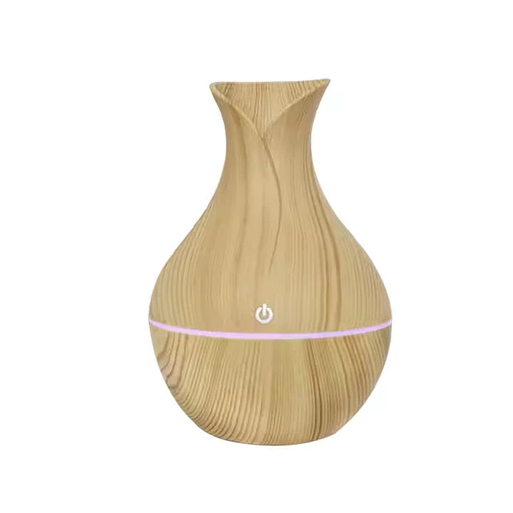 VASE -LIGHT WOOD Aroma Diffuser