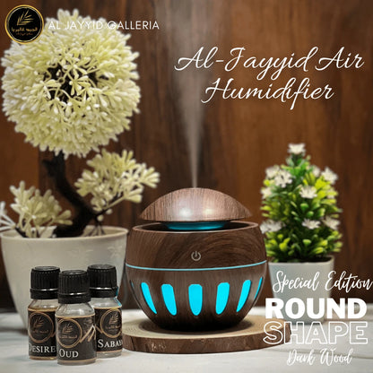 Car Diffuser 3 | Round-Special Shape with three FREE Fragrance Oud, Sabaya & Desire