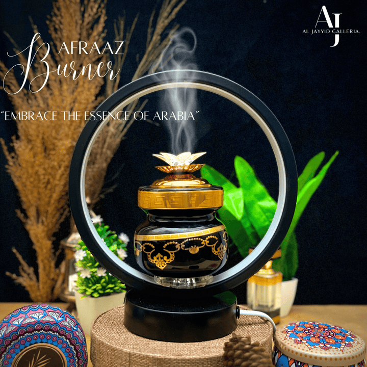 Afraaz 'افراز' Bakhoor Burner | With Light Lamp