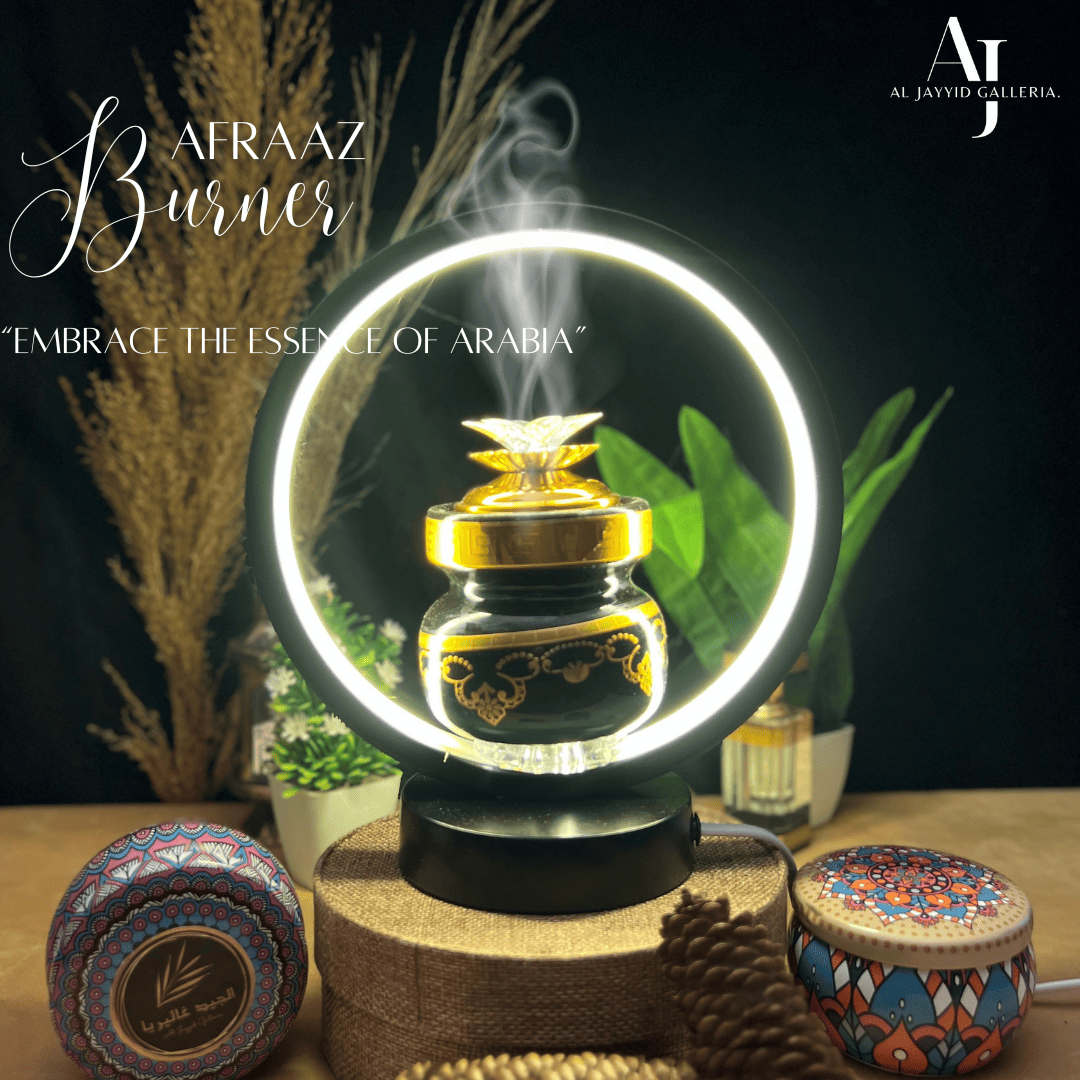Afraaz 'افراز' Bakhoor Burner | With Light Lamp