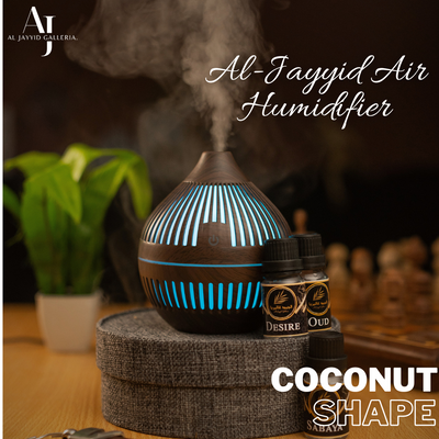 Air Humidifier coconut shape by Al Jayyid Galleria.