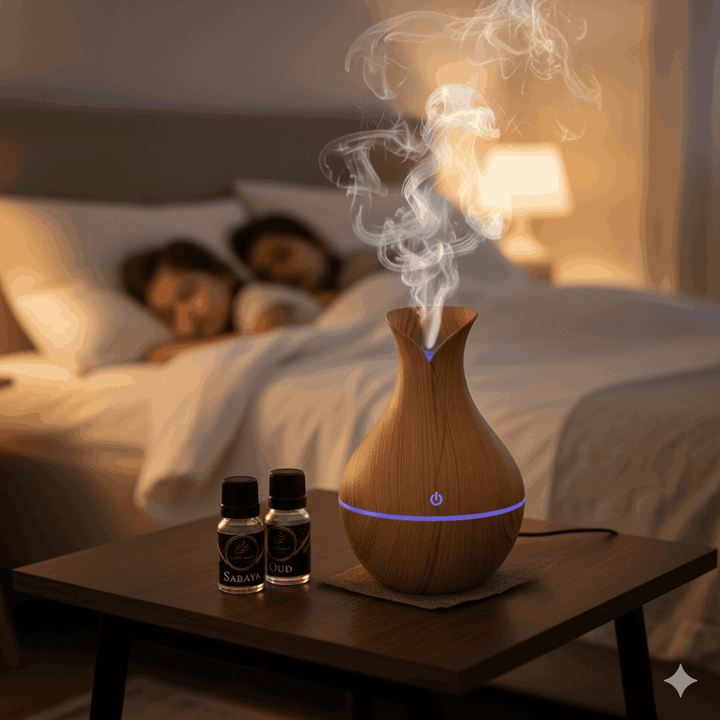 VASE-LIGHT WOOD Air Humidifier