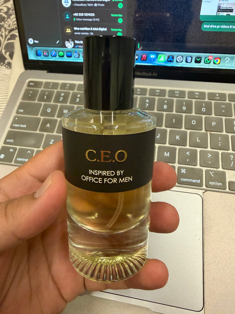 Real customer photo of CEO perfume
