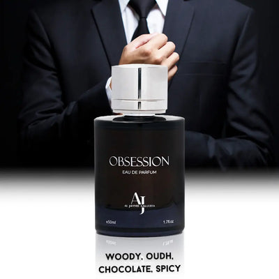 "Best perfume for men in Pakistan - Obsession by Al Jayyid Galleria"