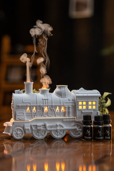 Special Train Edition air humidifier with playful design