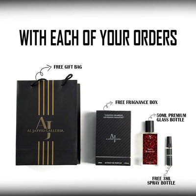 Spice Harmony perfume with free fragrance box, Gift bag & 3ml bottle