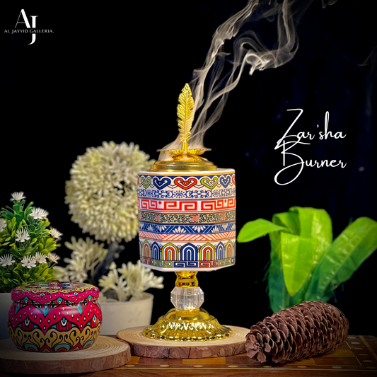 Zarsha 'زرشة' Rangoon Bakhoor Burner to make your surrounding an arabic style by Al Jayyid Galleria