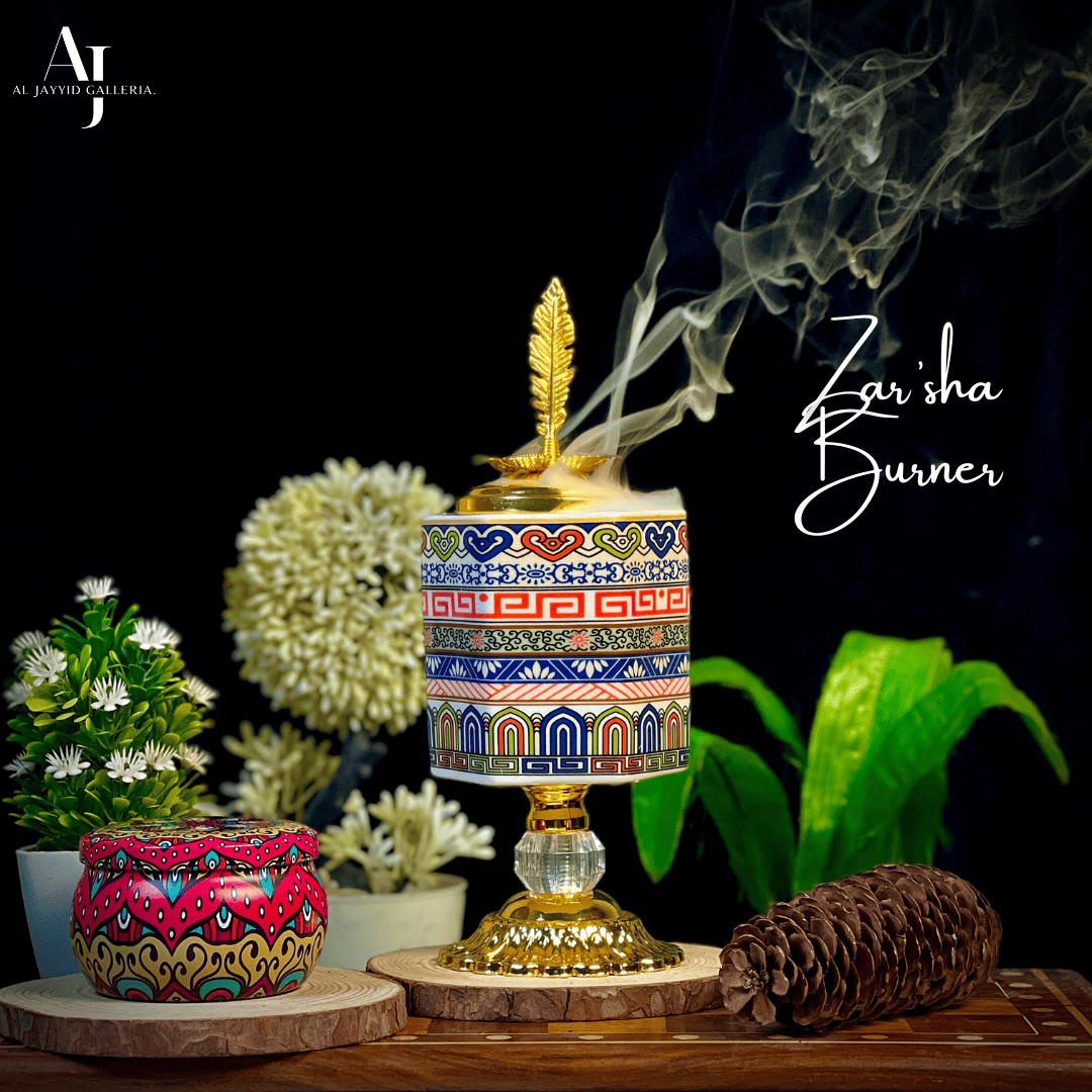 Zar'sha 'زرشة' Rangoon Bakhoor Burner | AL JAYYID