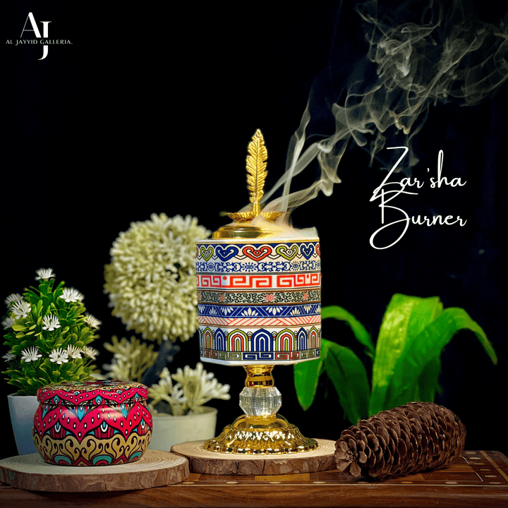 Zar'sha 'زرشة' Rangoon Bakhoor Burner | AL JAYYID