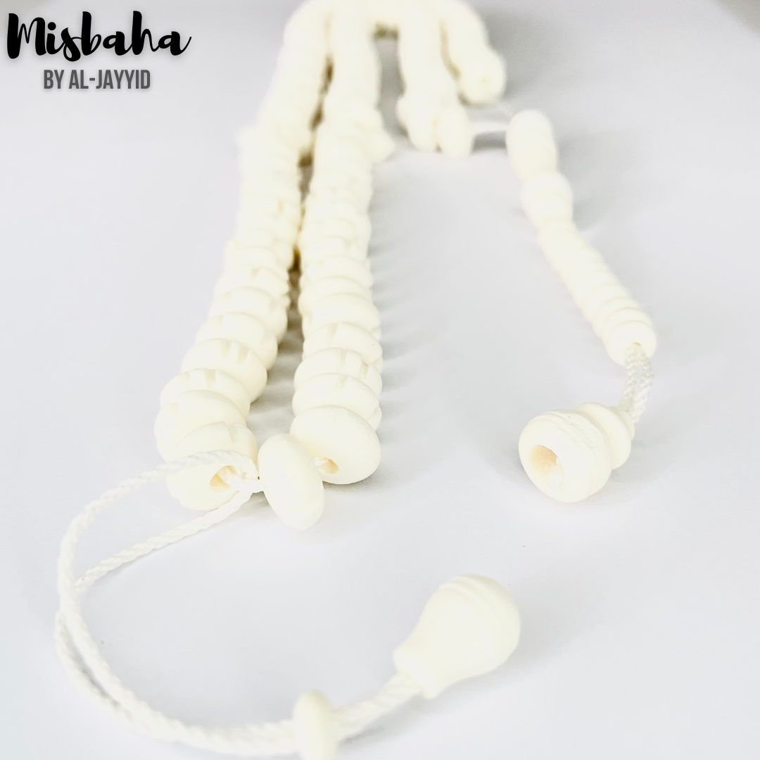 CAMEL BONE MISBAHA (CRAFTED) - 33 & 100 Beads