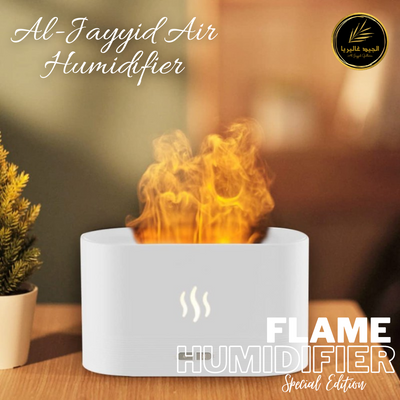 Flame Air humidifier in white colour